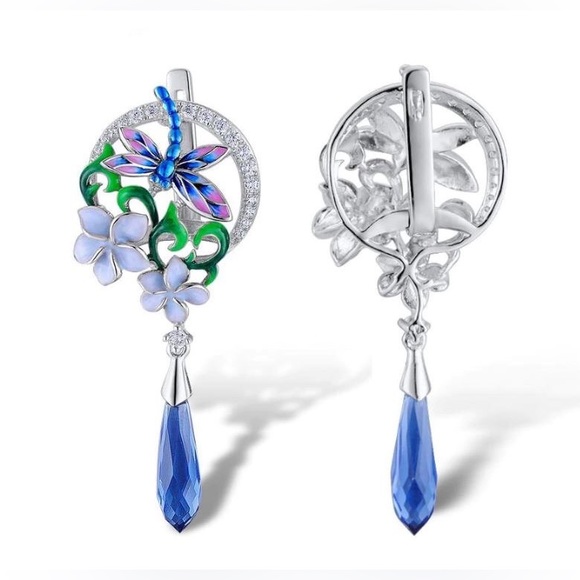 Dragonfly Garden Enamel Set - Picture 8 of 10